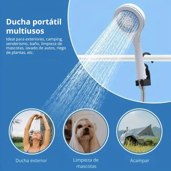 AQUA GO™ DUCHA PORTATIL MULTIUSOS